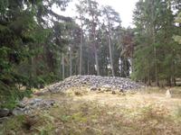 Steinhügelgrab in Lilla Bjärs