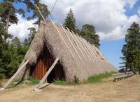 Eisenzeitliches Langhaus in Lojsta