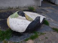 Sitzt auf der Insel Marstrand