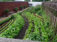 Garten im Schloss Läckö