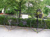 Nostalgisches Rad in Linköping