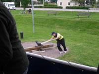 Schleusen als Handarbeit