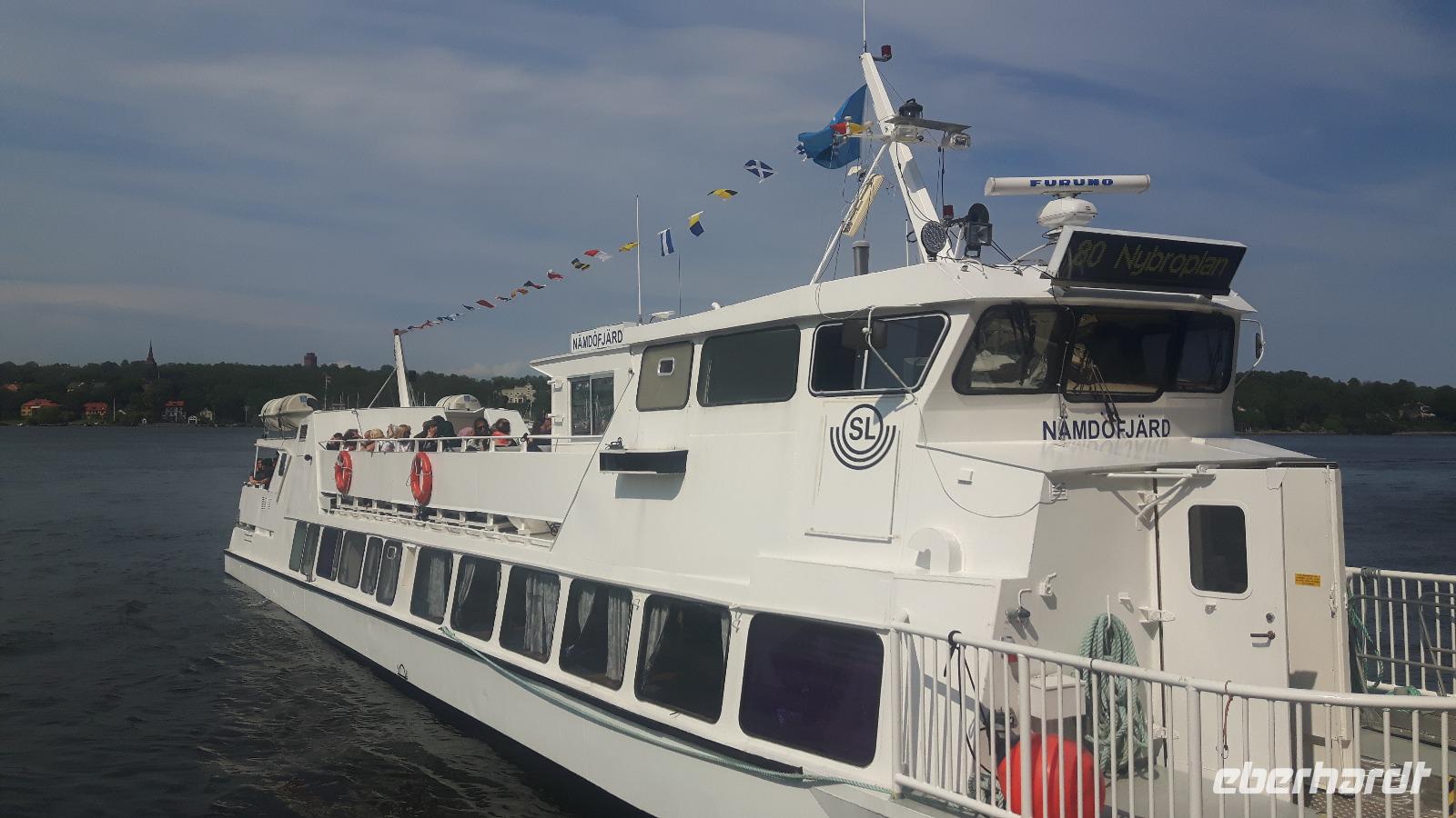 Linienschiff zur Insel Djurgarden