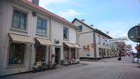 Einkaufsstraße in Mariefred