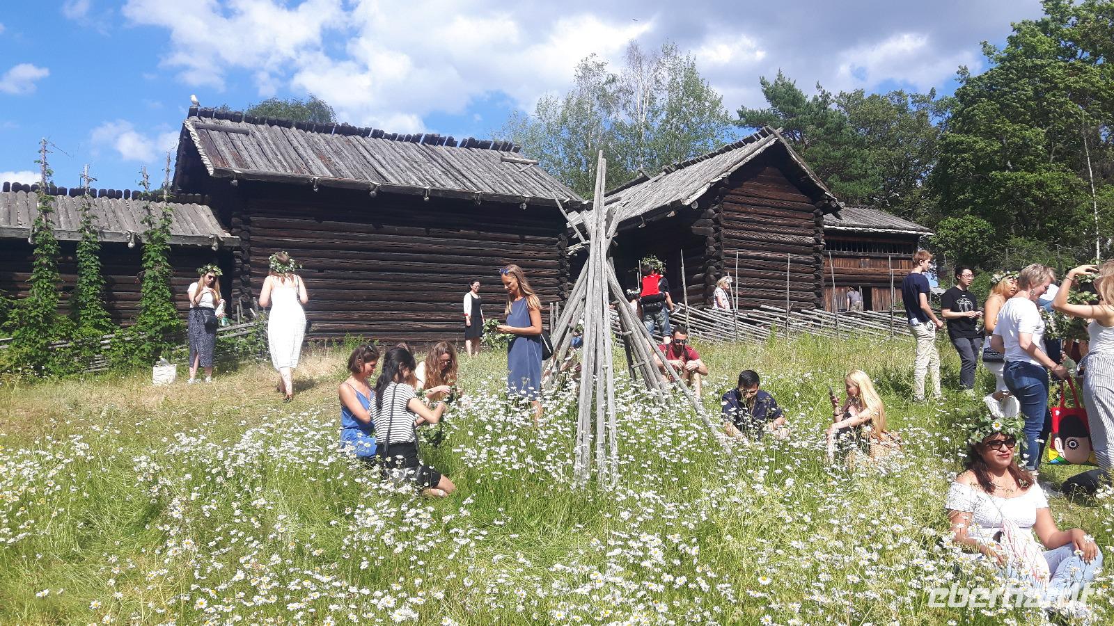 Mittsommer im Freilichtmuseum Skansen