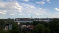 Ausblick vom Freilichtmuseum Skansen...