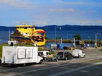 1268 Knapp zwei Stunden dauert unsere erste kurze Ausfahrt – Fähre steht zur Rückfahrt bereit