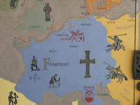 1340 Beachtlich die Größe des „Frankenreiches“ nach Ende des Römischen Reiches