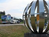 1602 Auch auf der Fahrt nach Stockholm gibt es wieder lecker  Kaffee aus Thomas´Bordküche