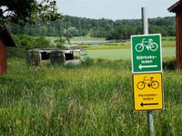 1700 Radwege nördlich von Mariefred Richtung Mälarenufer