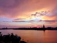 1804 Stockholmer Abendhimmel II