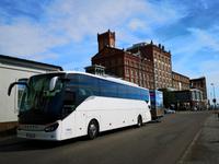 2576 Treffpunkt zur Busabfahrt am Landesmuseum Kalmar