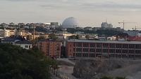 Blick zum Globen