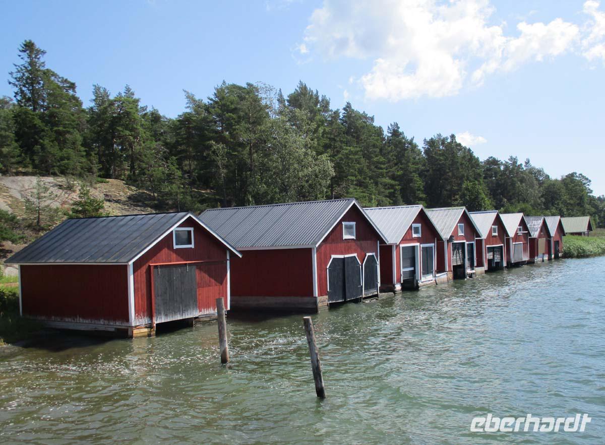 Fischerhütten in Frebbenby