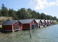 Fischerhütten in Frebbenby