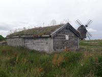 Alte Flachsdarre in Lerkaka