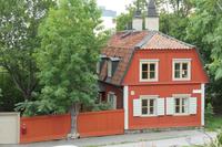 Alte Siedlung in Stockholm