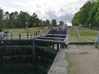 Schleusentreppe Carl Johan in Berg