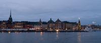 weihnachtliches Stockholm am Morgen