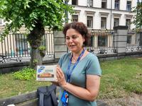 Kulinarische Stadtführung mit Jessica - Verkostung von Knäckebrot...