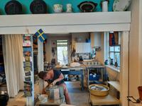 Insel Fjäderholmarna - Töpferei