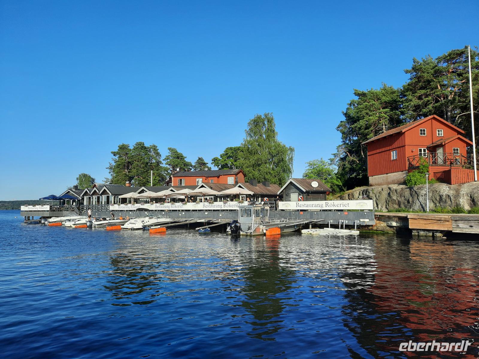 Insel Fjäderholmarna - Restaurant 
