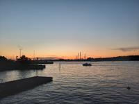 Abendstimmung am Ankunftstag