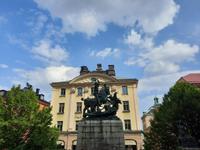 Altstadt Gamla Stan (Köpmanstorget) - Statue des Heiligen Georg und der Drache