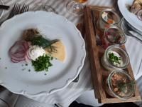 Abschieds-Abendessen im Restaurant 