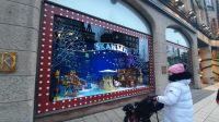 Silvesterreise Stockholm -  Schaufenster des NK-Kaufhauses
