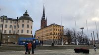 Silvesterreise Stockholm - Blick zur Riddarholms-Kirche