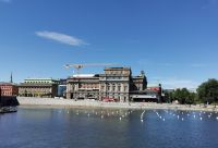 Blick auf die königliche Oper, Stockholm