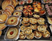 Alles sieht so lecker aus, daß man nie hungrig in die Markthalle gehen sollte, Sulahalen Stockholm