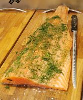 Lachs, Markthalle Stockholm