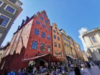 Gamla Stan, Marktplatz in der Altstadt Stockholms