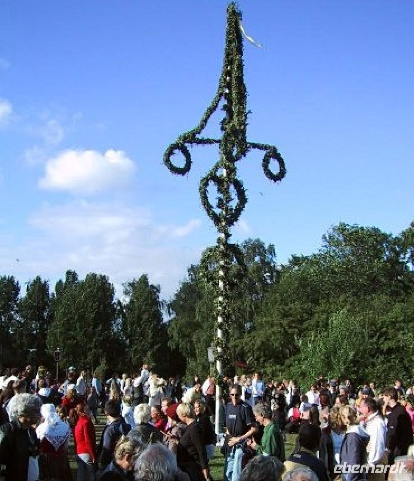 Tanz um den Maibaum, Skansen