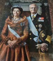 Carl Gustaf und Silvia aus der Dynastie Bernadotte, das amtierende Königspaar