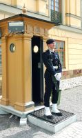 Die königliche Wache, Schloß Drottningholm