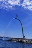 Himmelsbote am Nacka Strand