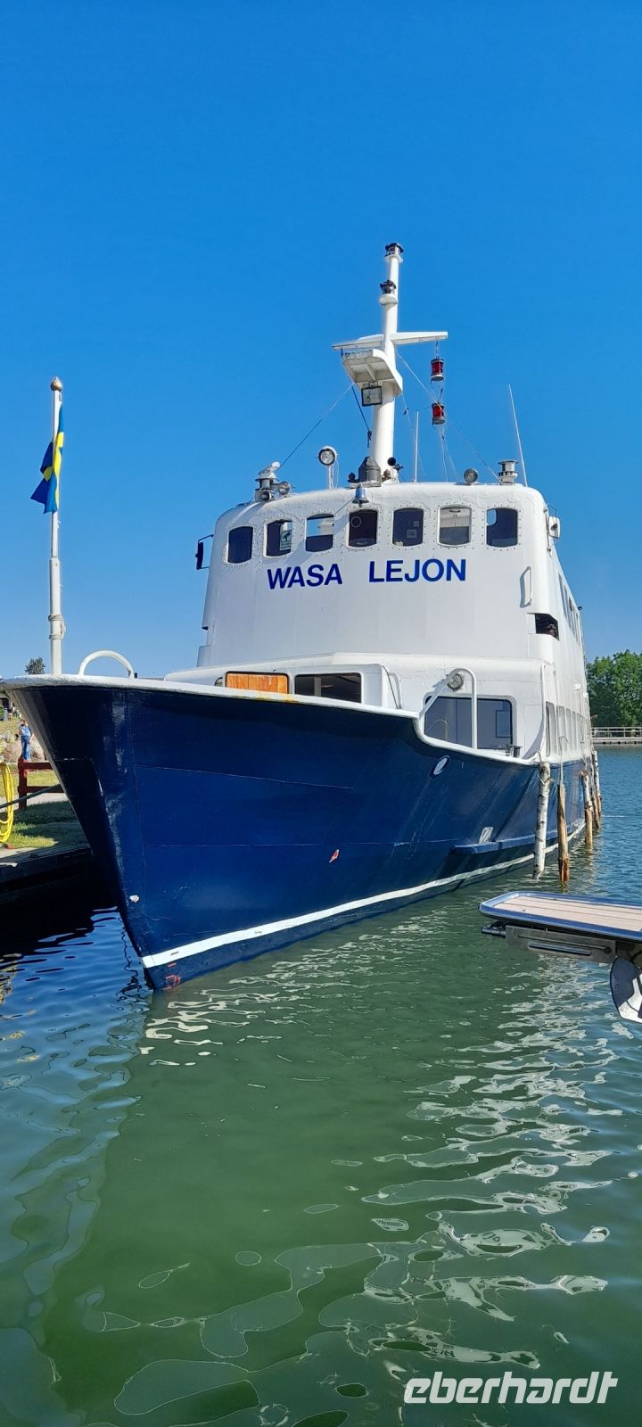 Götakanalfahrt - unser Schiff