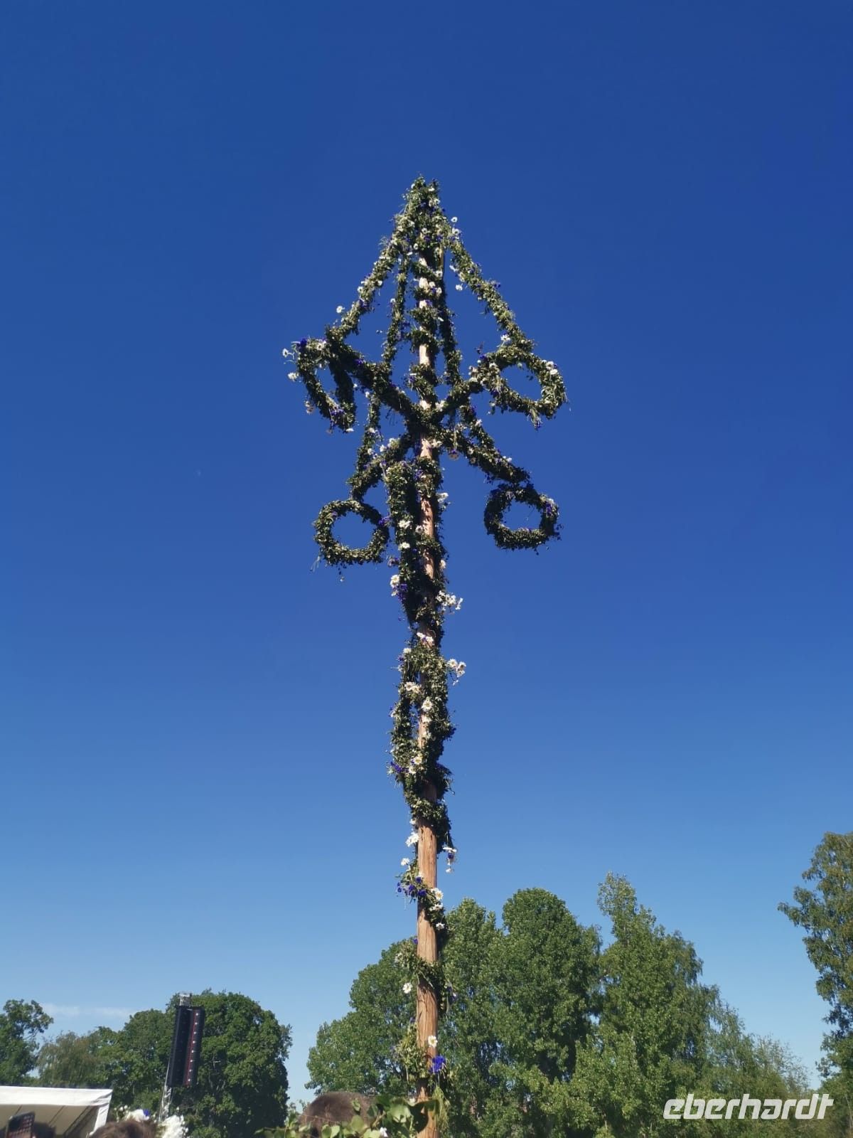 Midsommar Baum im Skansen