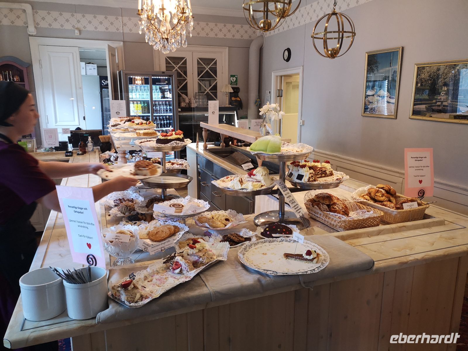 Kuchenbüfett in Taxinge