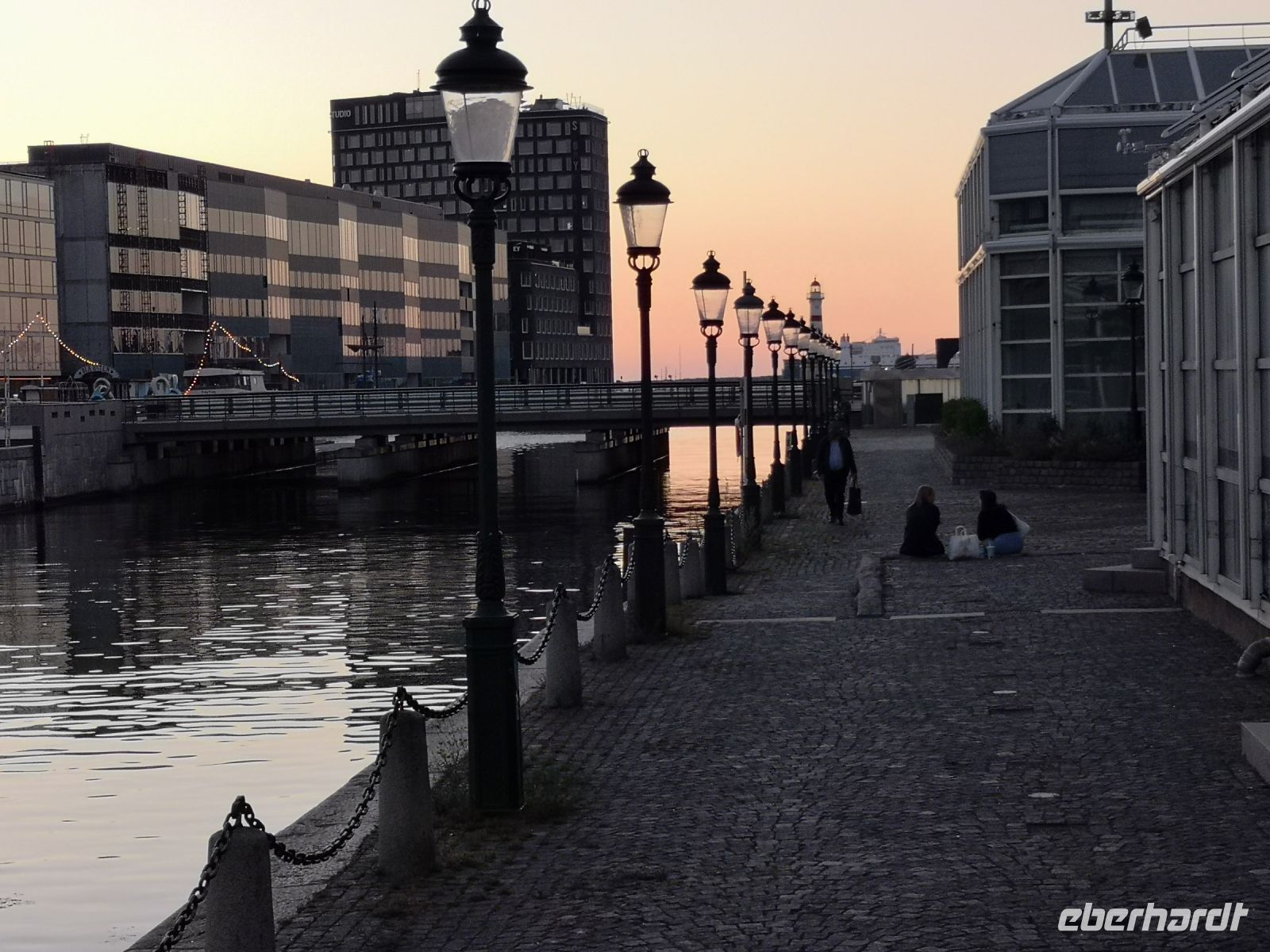 Entlang des Kanal in Malmö