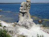 Im Naturreservat: Raukstein