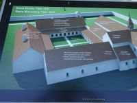 Modell des Romaklosters