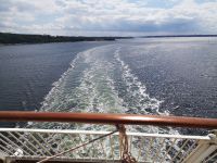 Schnell liegt Kiel hinter uns