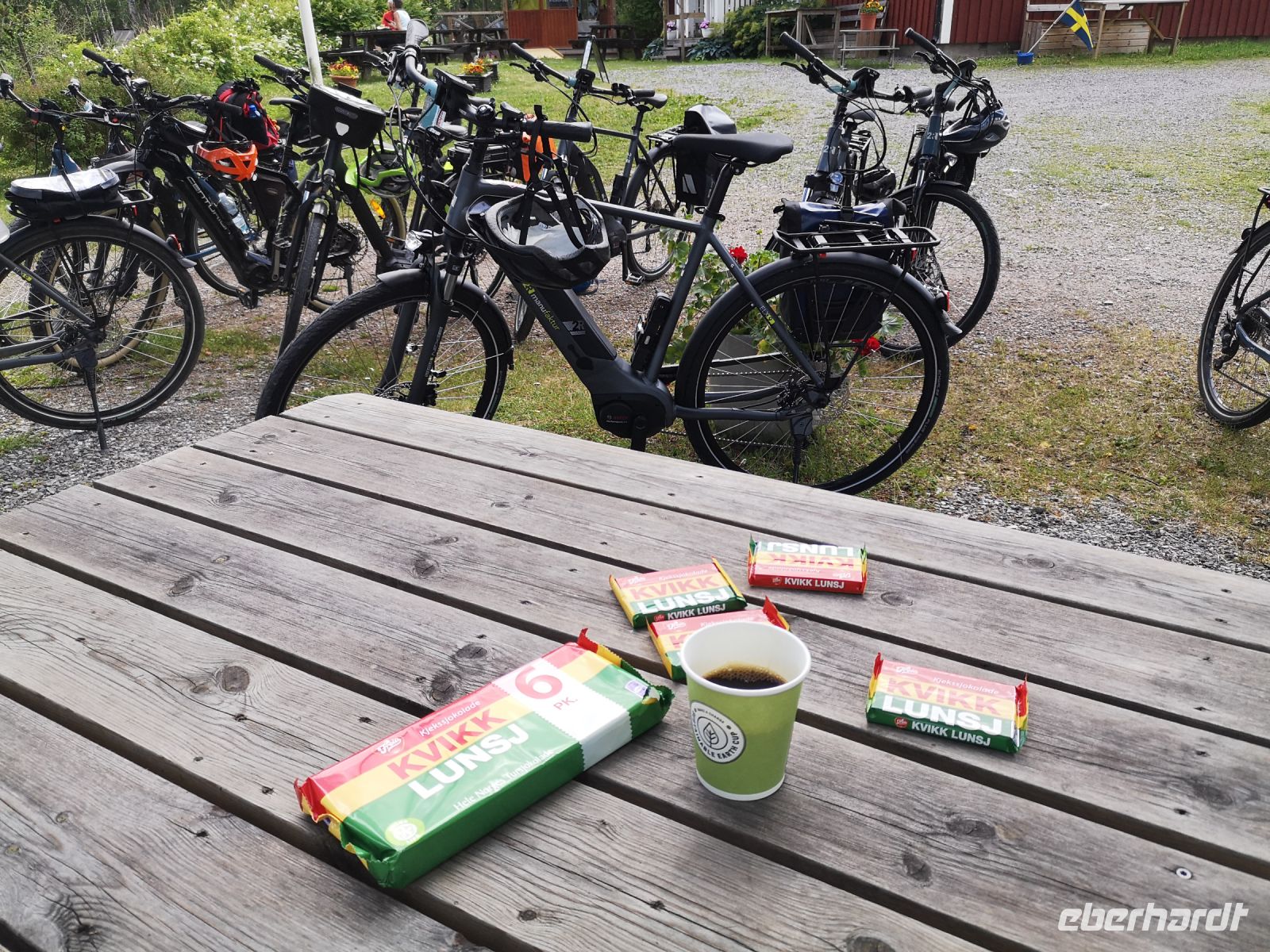 Radtour im Varmland mit Kaffeestop