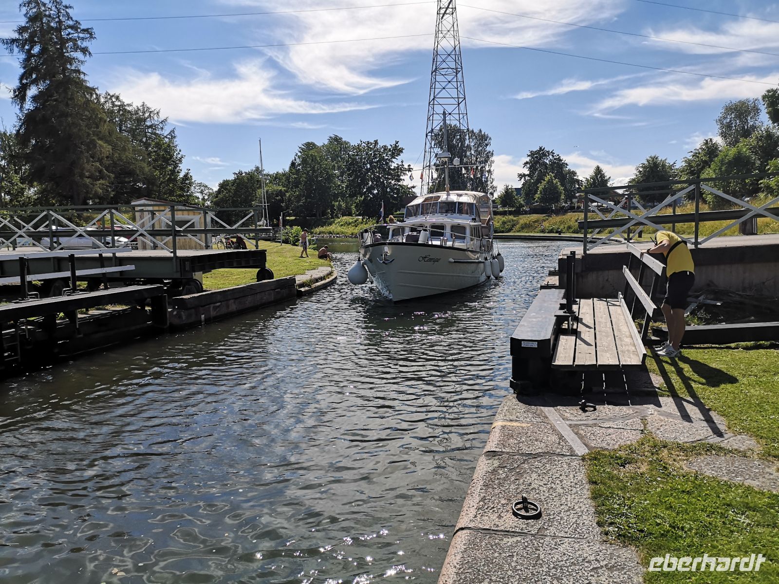 Gotakanal Schleuse Borensberg