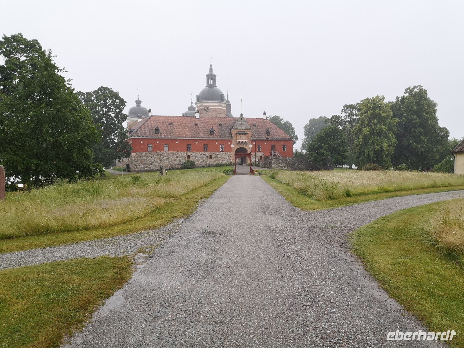 Gripsholm bei Regen