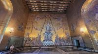 Kreuzfahrt Göta-Kanal - Goldener Saal im Stadthaus in Stockholm